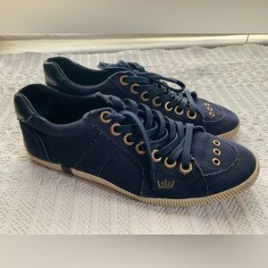 Osklen canvas navy Riva sneakers sz 8